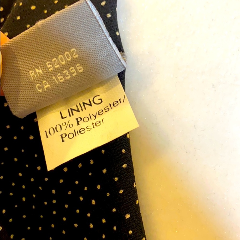 Liz Claiborne Black Polka Dot Dress - Picture 11 of 13